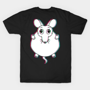 The Roundest Rat (Glitched Version) T-Shirt